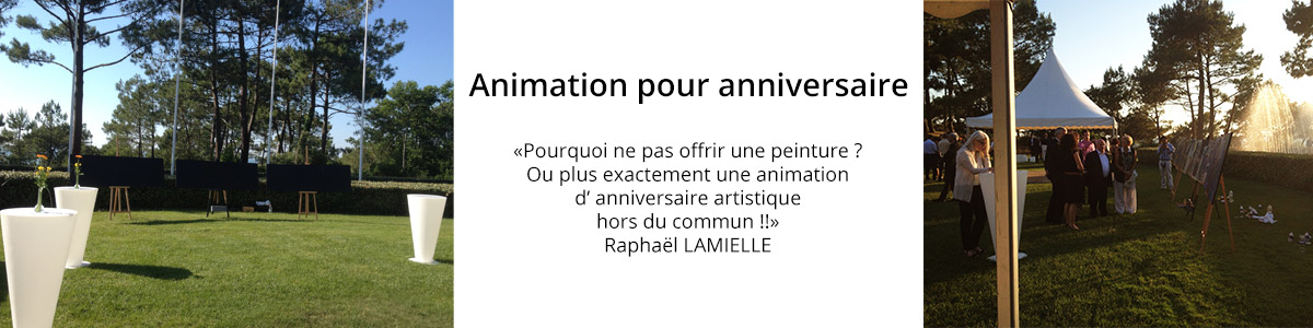 animation pour anniversaire privé