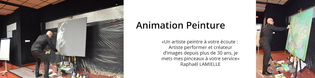 animation peinture pour événementiel ous oirée