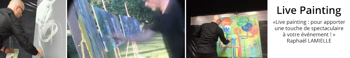 Live painting animation