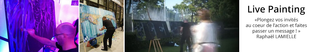 Live painting pour votre événementiel