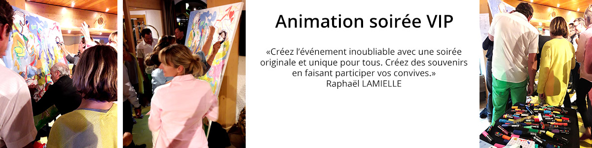 Animation soirée VIP animation pour votre soirée VIP